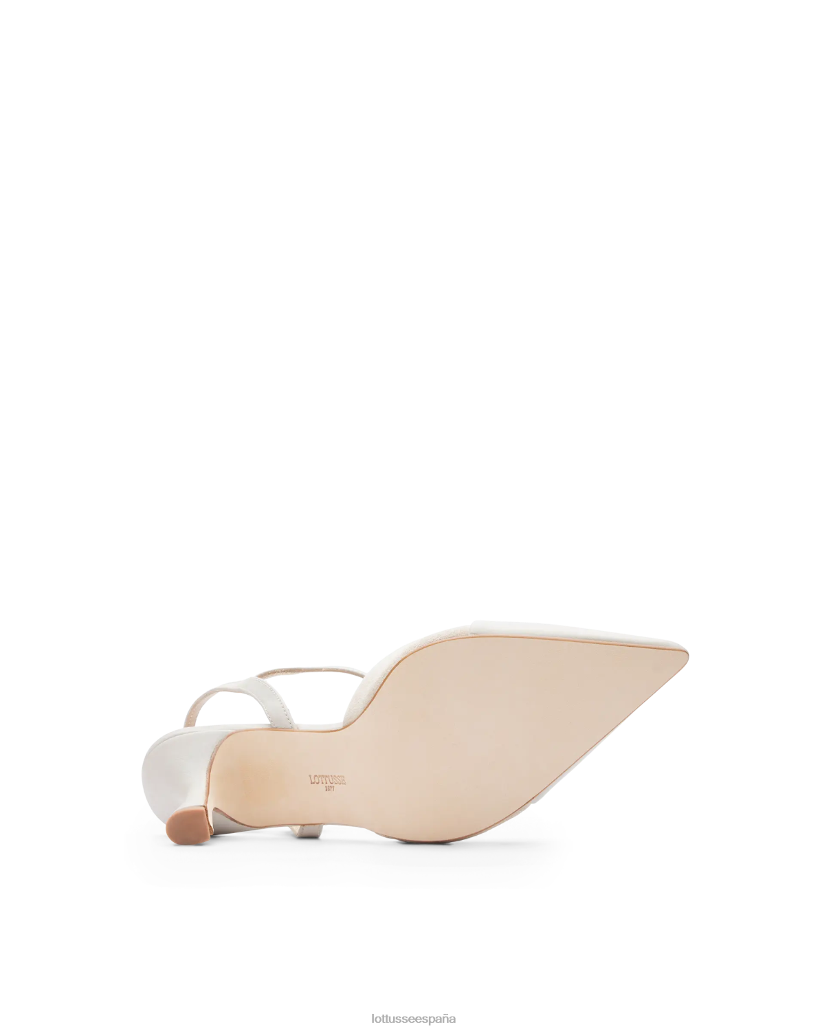 Lottusse zapatos de tacón carla lisos beige mujer calzado V40NX234