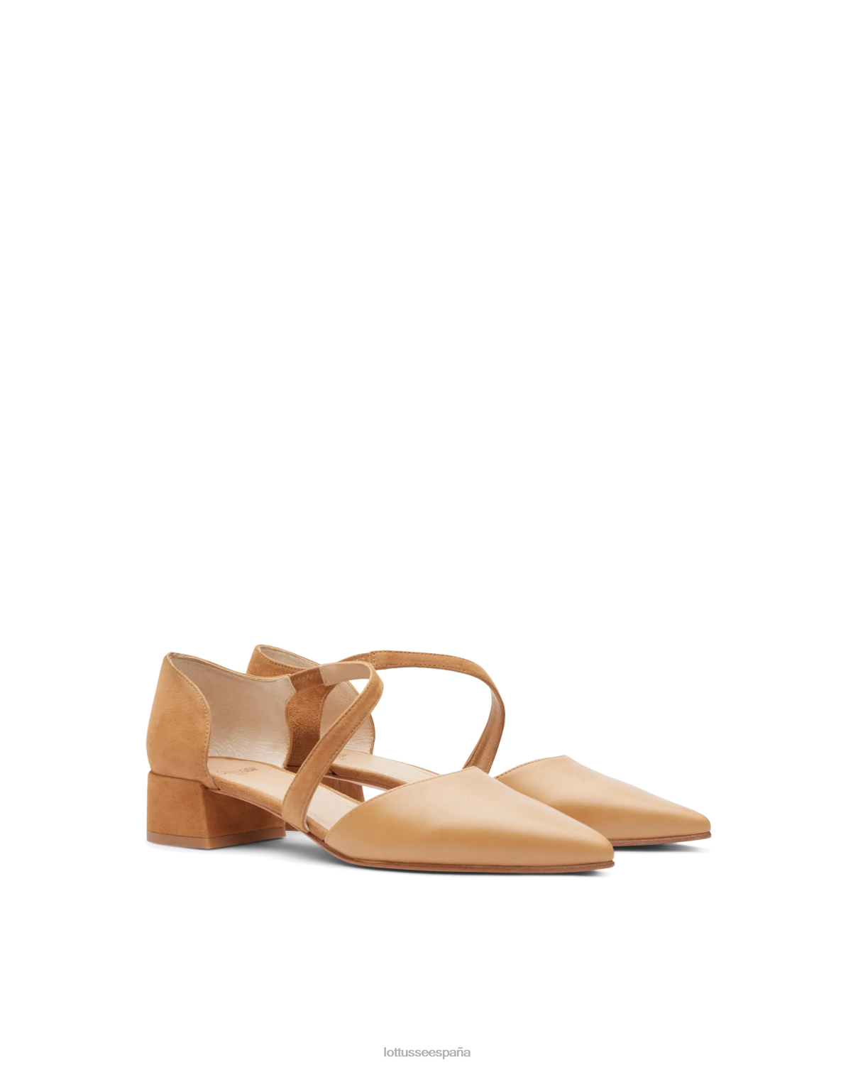 Lottusse zapatos de tacón carla lisos marrón mujer calzado V40NX223