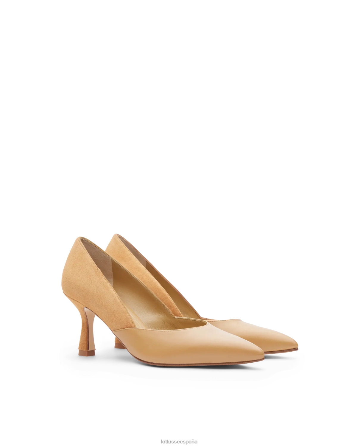 Lottusse zapatos de tacón carla lisos marrón mujer calzado V40NX232