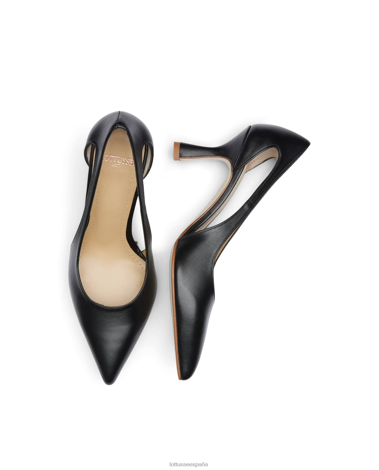 Lottusse zapatos de tacón carla lisos negro mujer calzado V40NX230
