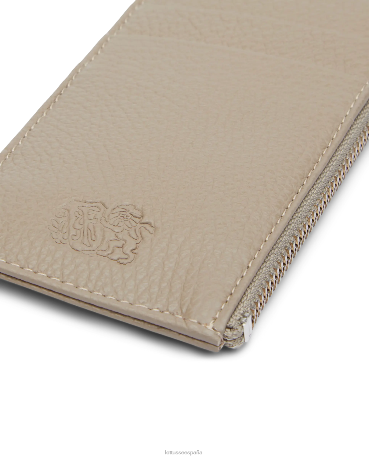 Lottusse cartera lux grano de becerro natural recopilación accesorios V40NX458